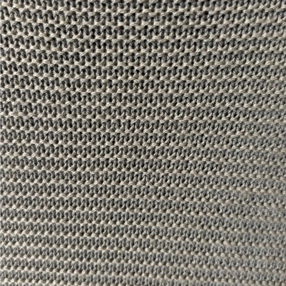 Helmet Lang Gray Textured pullover Top gray knit pullover light Medium tunic